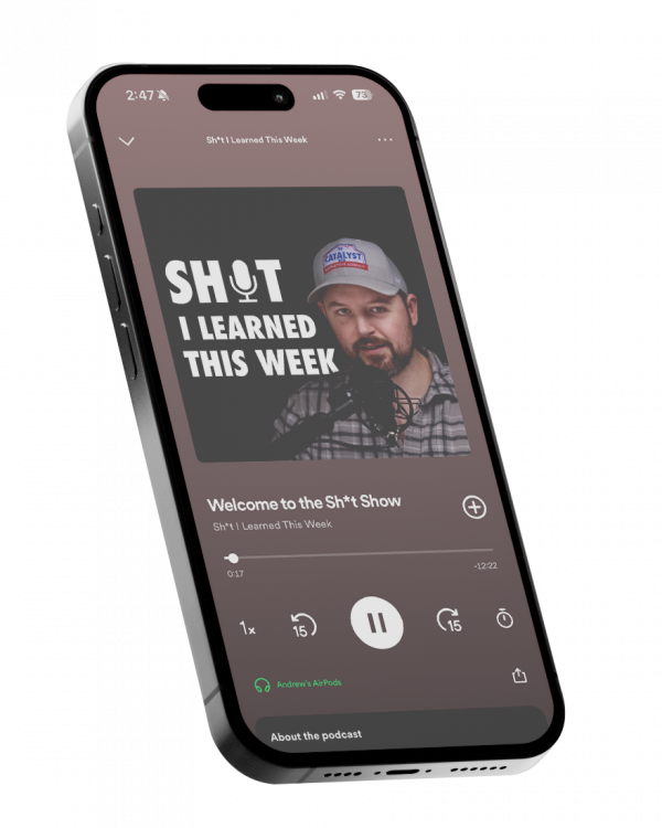 Shit I Learned This Week Podcast Mock Up